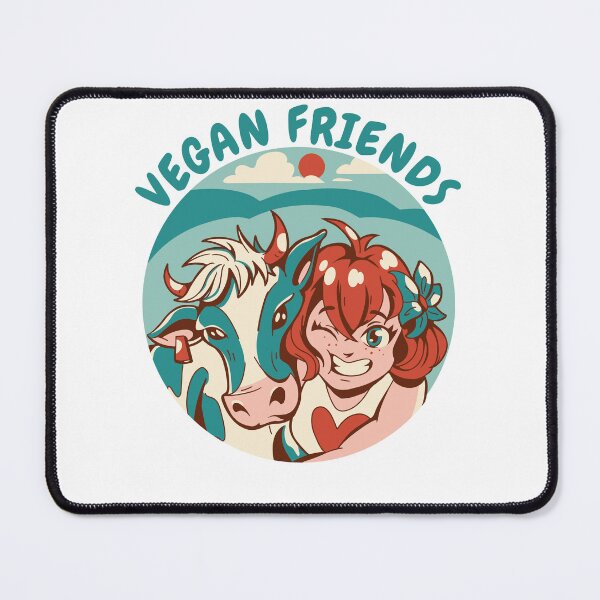 Item preview, Friends Instead Of Food, Vegan Friends, Anime designed and sold by Shirtflyer.