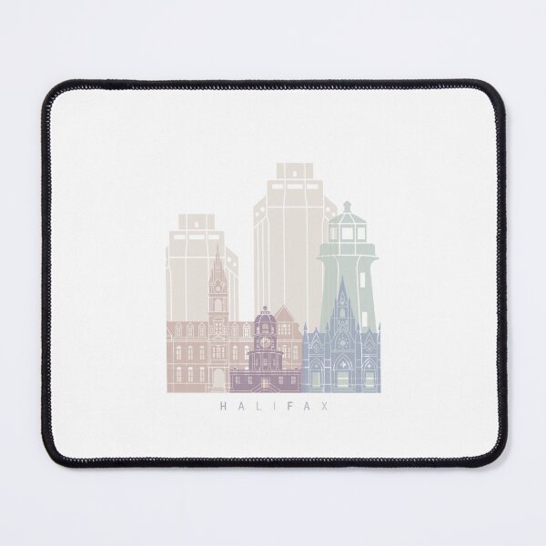 Item preview, HALIFAX SKYLINE POSTER PASTEL designed and sold by paulrommer.