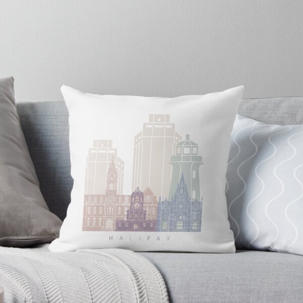 Item preview, HALIFAX SKYLINE POSTER PASTEL designed and sold by paulrommer.