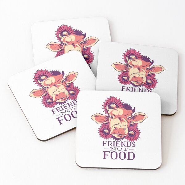 Item preview, Friends Instead of Food, Vegan Live, Lifestyle designed and sold by Shirtflyer.