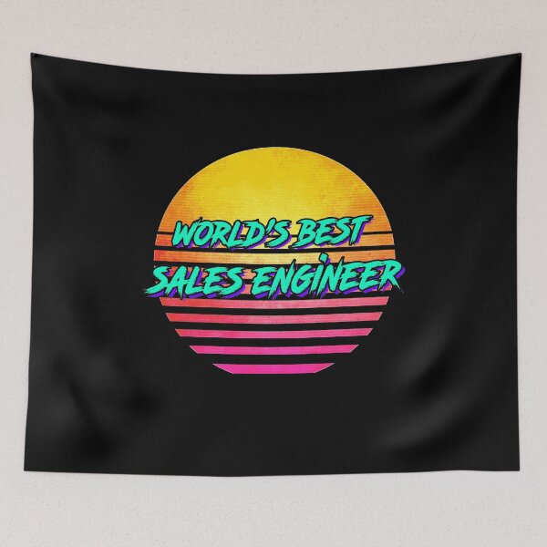 Item preview, Funny Sales Engineer Retro 1980s Gift designed and sold by paulveri.