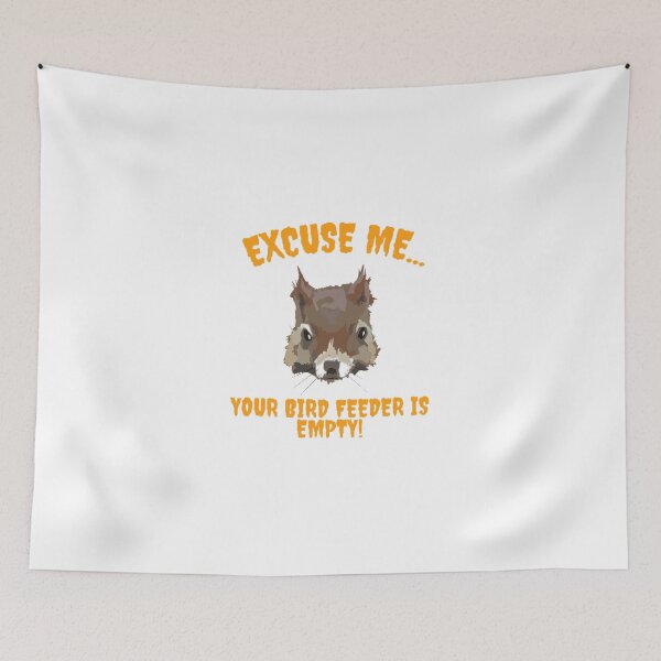 Item preview, Excuse squirrel designed and sold by avonlealakes.