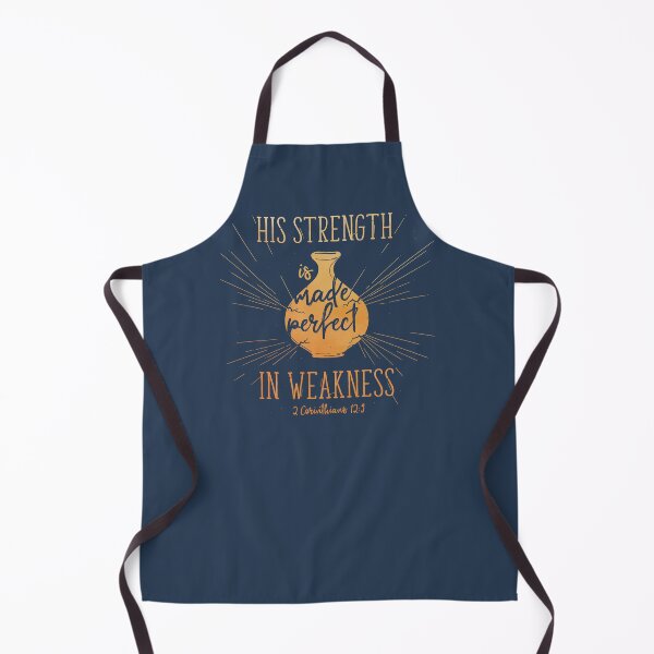 Item preview, His strength is made perfect in weakness designed and sold by Motivburg.