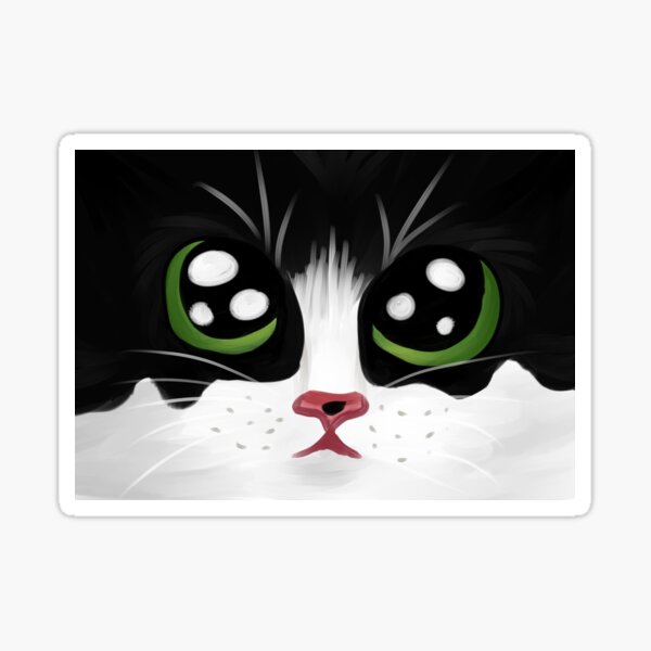 Beans the Cat Sticker