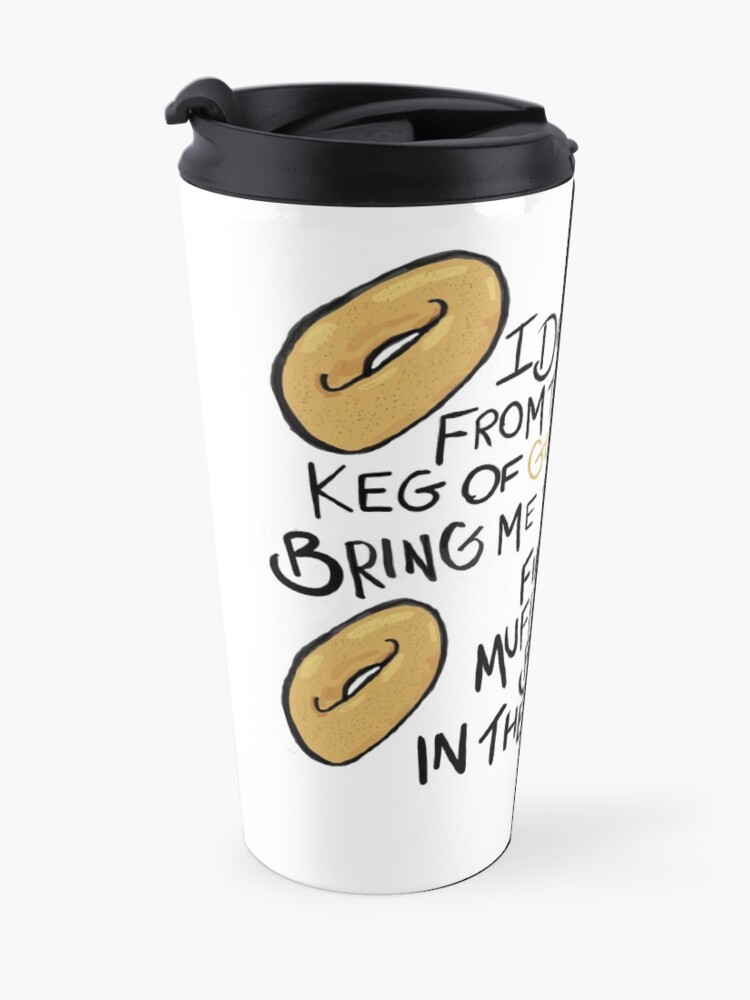 Alternate view of West Wing Keg of Glory Travel Mug