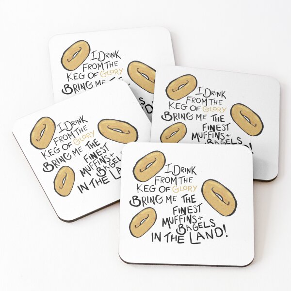 West Wing Keg of Glory Coasters (Set of 4)