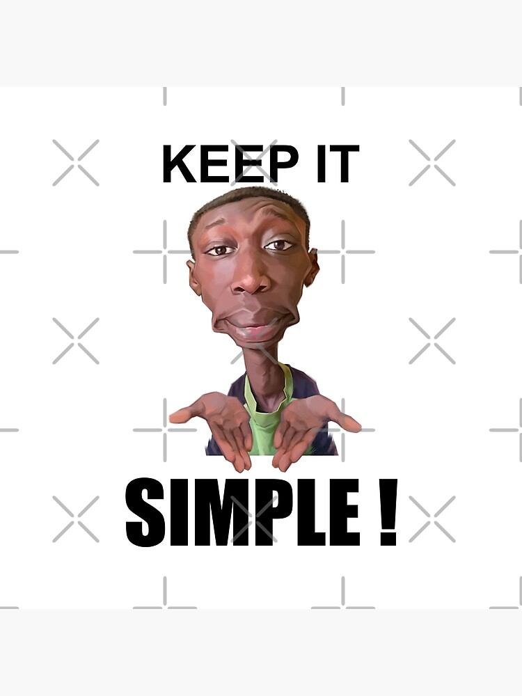 Khaby Lame Caricature Simple by AlbertoAriasART