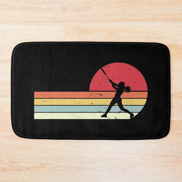 Item preview, Vintage Retro Style Softball Baseball Batting For Women Girls designed and sold by MichelSorour.