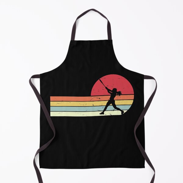 Item preview, Vintage Retro Style Softball Baseball Batting For Women Girls designed and sold by MichelSorour.