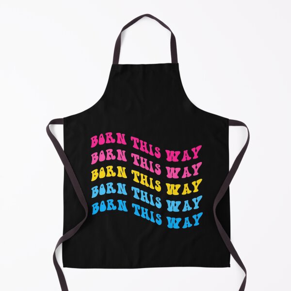 Item preview, BORN THIS WAY Pansexual Pride Flag Text designed and sold by everything4eva.