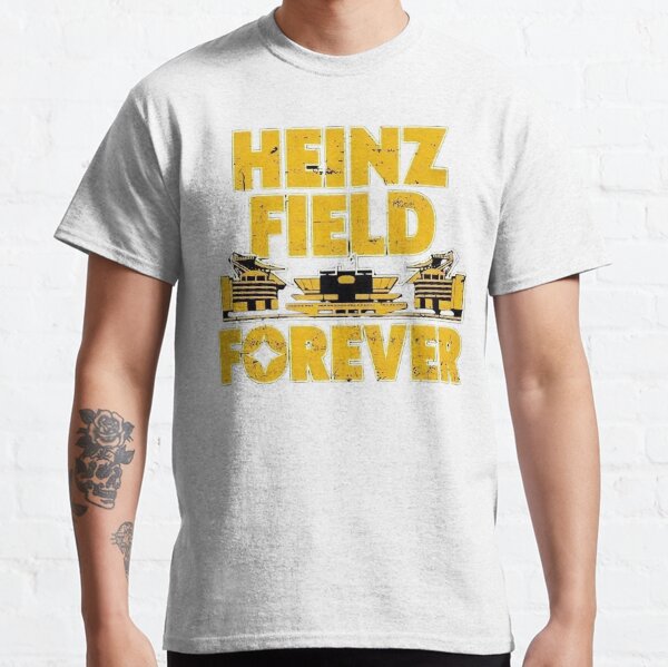 Smack Apparel Heinz Field Forever T-Shirt for Pittsburgh Football Fans Short Sleeve / Medium / Black