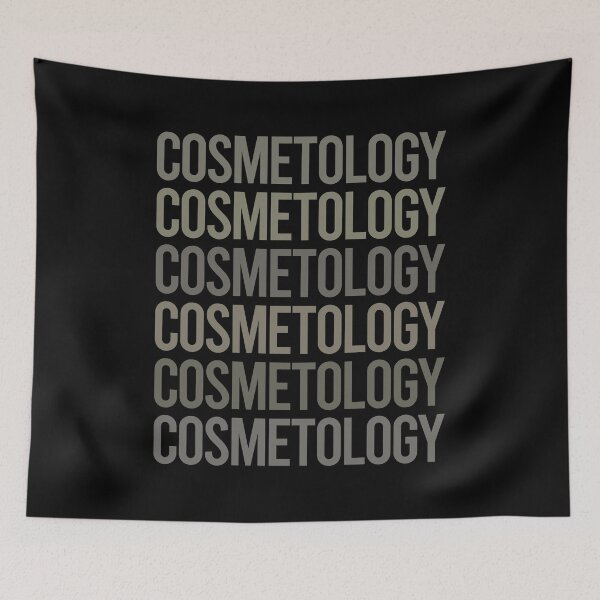 Item preview, Gray Text Art Cosmetology Cosmetoloist designed and sold by TartSpiderWeb.