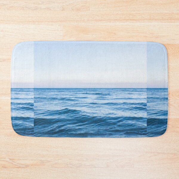 Item preview, Cute colourful blue sea or ocean and blue sky design designed and sold by BEAUTY ⭐⭐⭐⭐⭐.