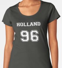 tom holland varsity tee Women's Premium T-Shirt