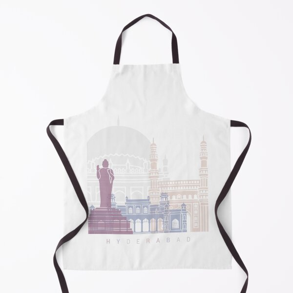 Item preview, HYDERABAD SKYLINE POSTER PASTEL designed and sold by paulrommer.