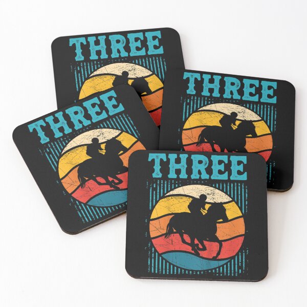 Item preview, Kids 3rd Birthday Horse Rider Fan 3 Years old Girls Boys Kids designed and sold by Holvasterlund.