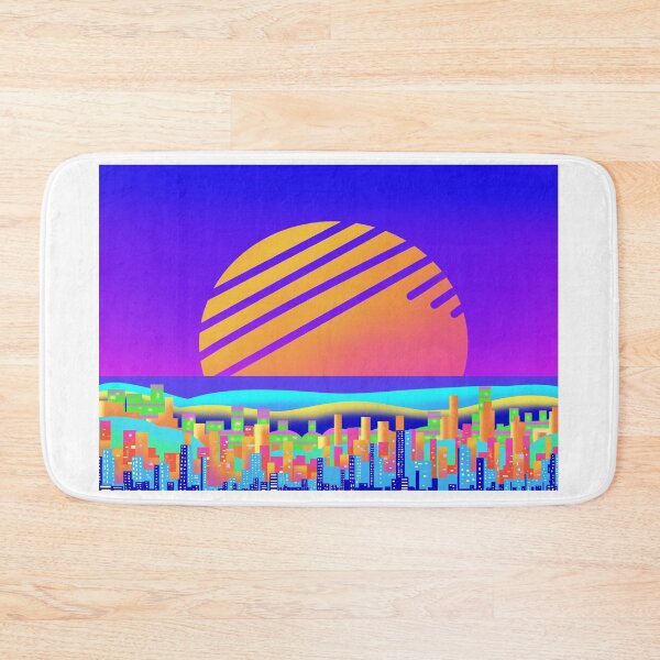 Item preview, Vaporwave Sunset designed and sold by thingamebobb.