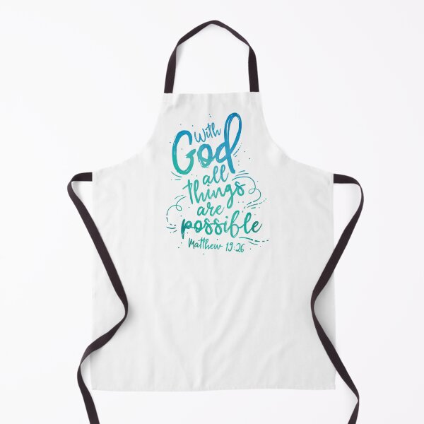 Item preview, Kopie von Kopie von Matthew 19:26 - With God all things are possible designed and sold by Motivburg.