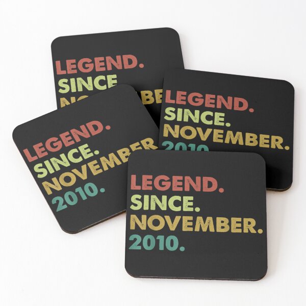 Item preview, 12 Years Old Legend Since November 2010 12th Birthday Gifts designed and sold by Jonathanhagerst.