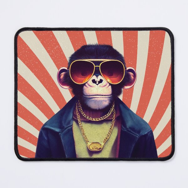 Item preview, Vintage Cool Monkey designed and sold by MudPuppet.