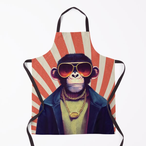 Item preview, Vintage Cool Monkey designed and sold by MudPuppet.