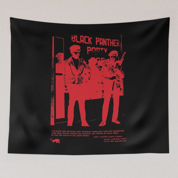 Item preview, Black Panther Party Huey P Newton Civil Rights Red designed and sold by Jefflewis340.