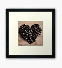 Caffeinated Love Framed Print
