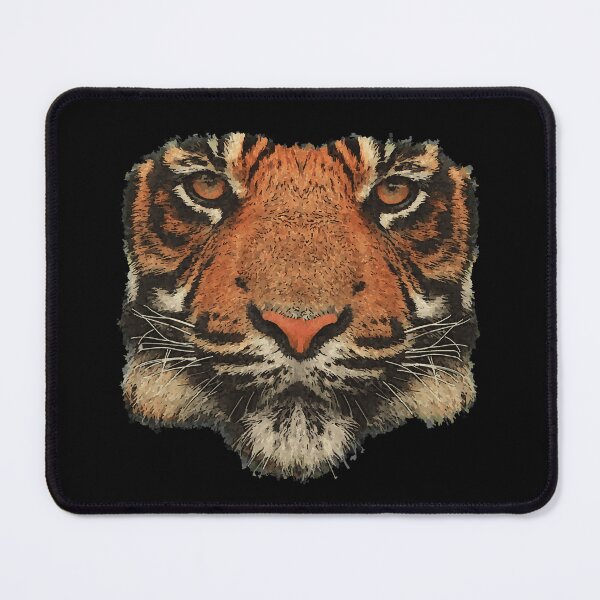Item preview, Tiger face, cool animal prints, beautiful big cat outfits, tiger head designed and sold by Kirei-Lily.