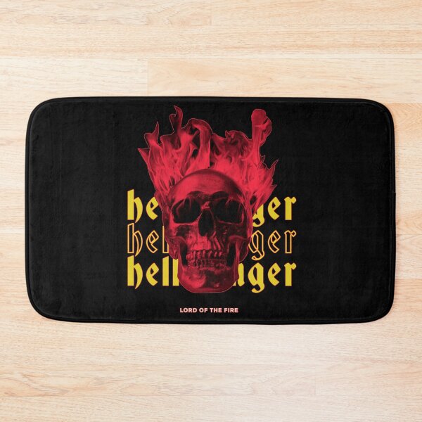 Item preview, Hellinger Lord Of Fire Creepy Skull Hell Fire Halloween For Men Women Kids Gift Idea designed and sold by Countrysmart.