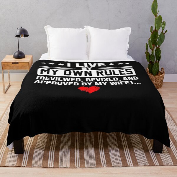 Item preview, I Live By My Own Rules Reviewed Revised And Approved By My Wife funny quot motivation vintage love designed and sold by elizabethdawnn.