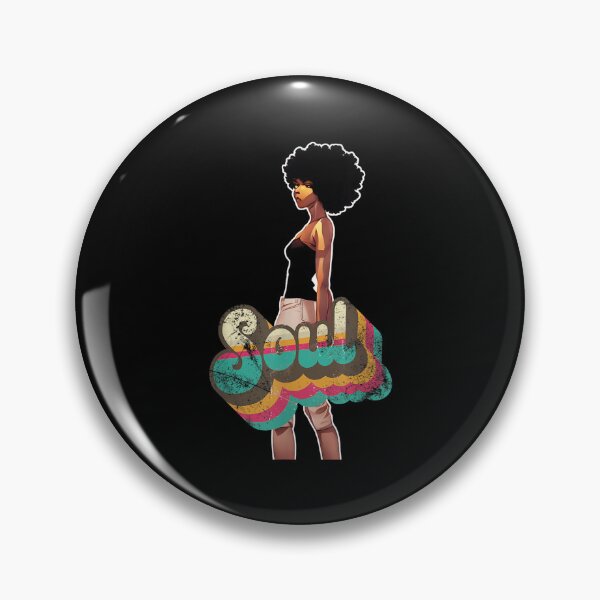 Item preview, African American 70s 80s Funk Afro Disco Soul Melanin Queen designed and sold by Holvasterlund.