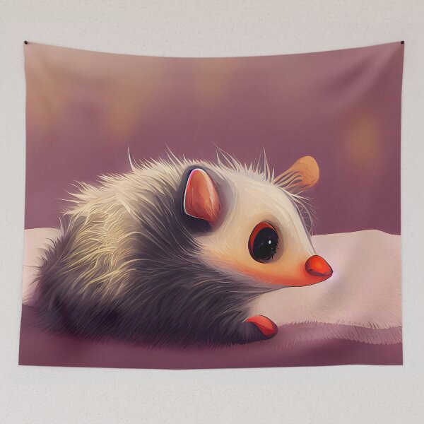 Item preview, Smallest Opossum designed and sold by Foodcolored.