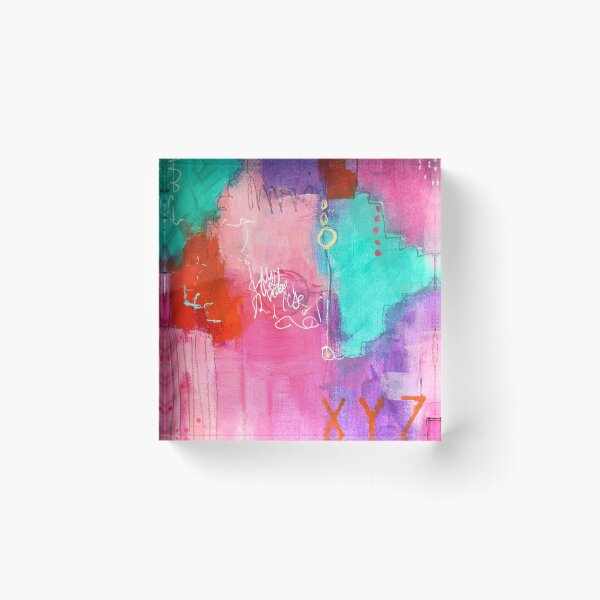 Item preview, Colour study in pinks designed and sold by MyCraftyNell.