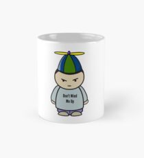 Wickle mich nicht auf - Angry / Mad Boy mit Propeller-Hut Tasse (Standard)