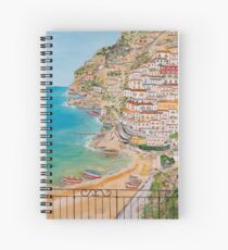 Cuaderno de espiral Vista su Positano