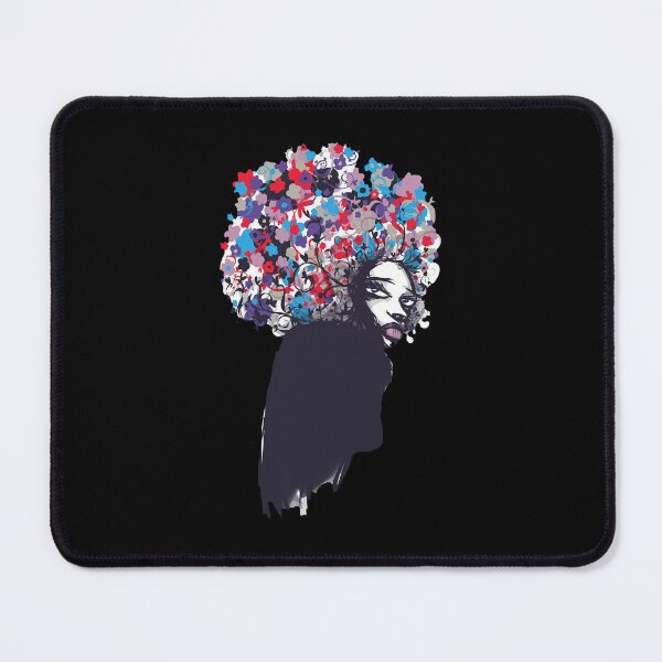 Item preview, colourful flower hair Green designed and sold by Jefflewis340.
