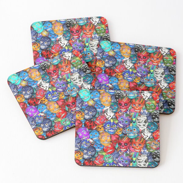 Item preview, Calaveras Pequeñas - Little Sugar Skulls designed and sold by Gravityx9.