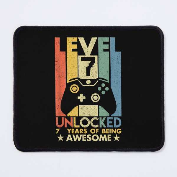 Item preview, Level 7 Unlocked 7 Years Of Being Awesome 7 Yrs Old designed and sold by Holvasterlund.