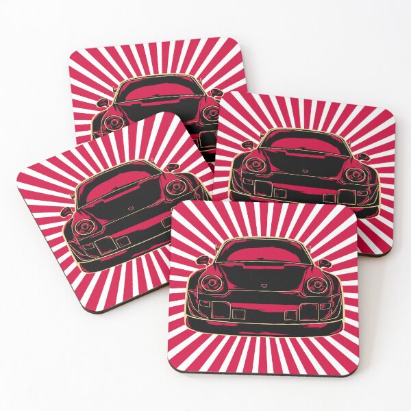 Item preview, RWB Porsche 964 Vintage Red-Black  designed and sold by automotion-art.