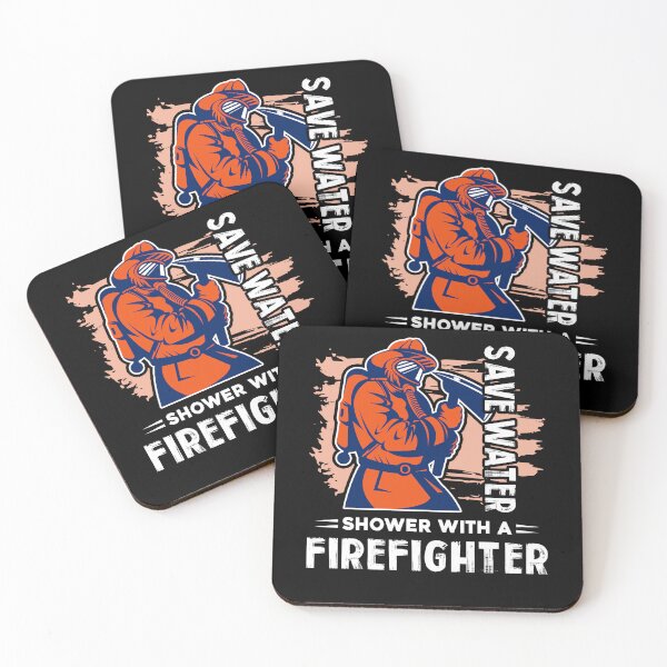 Item preview, Firefighter - Save Water With A Firefighter designed and sold by UnknownArtistt.