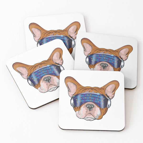 Item preview, DNA Tech Dog with Genetic Code Visor designed and sold by punchon.