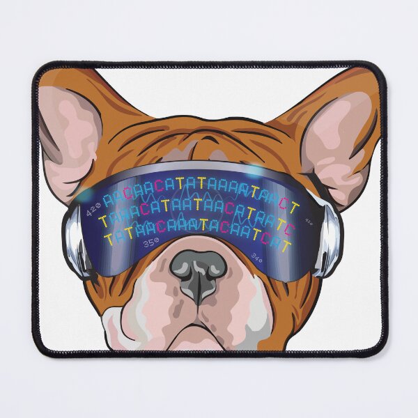 Item preview, DNA Tech Dog with Genetic Code Visor designed and sold by punchon.