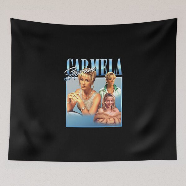 Item preview, CARMELA-Soprano T-shirt classique designed and sold by DavidaClaesson.