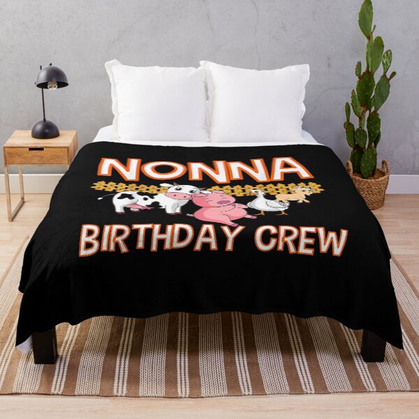 Item preview, Nonna Birthday Crew Farm Animal Bday Party Celebration designed and sold by Svenbjork.