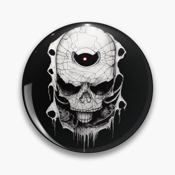 Item preview, Cyborg Skull AI Artwork designed and sold by wademcm.