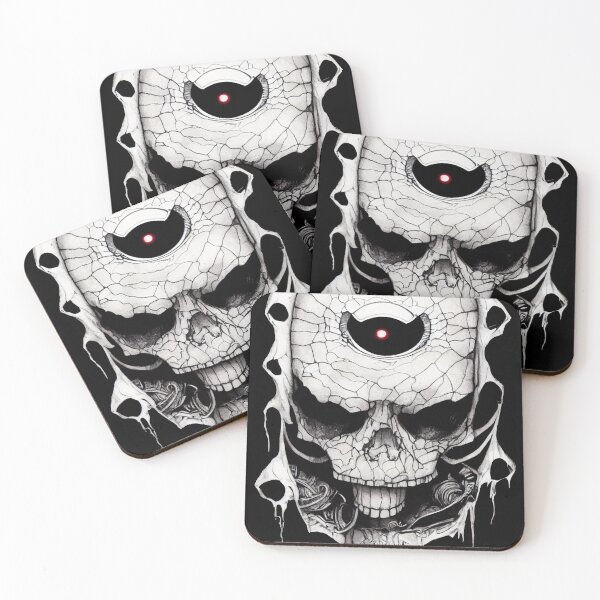 Item preview, Cyborg Skull AI Artwork designed and sold by wademcm.