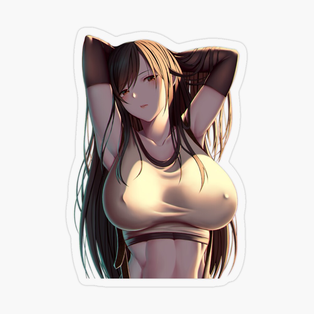 Tifa Waifu Sticker #3