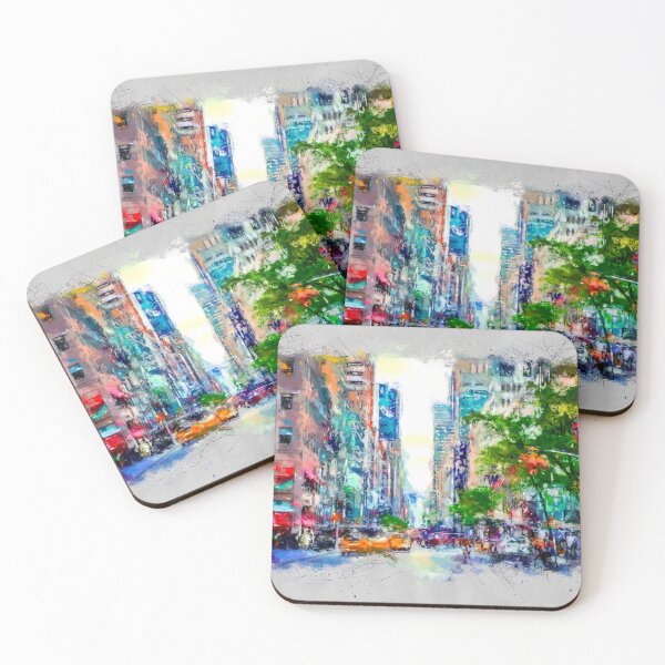 Item preview, New York streets  designed and sold by Nora Gad.
