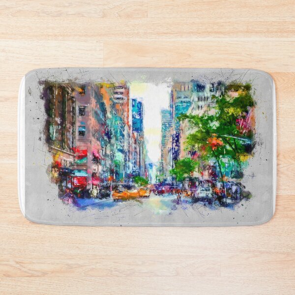 Item preview, New York streets  designed and sold by Nora Gad.
