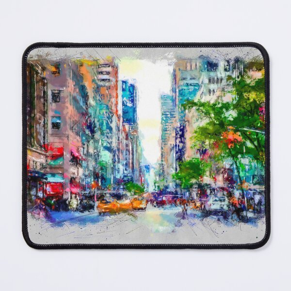 Item preview, New York streets designed and sold by Nora Gad.